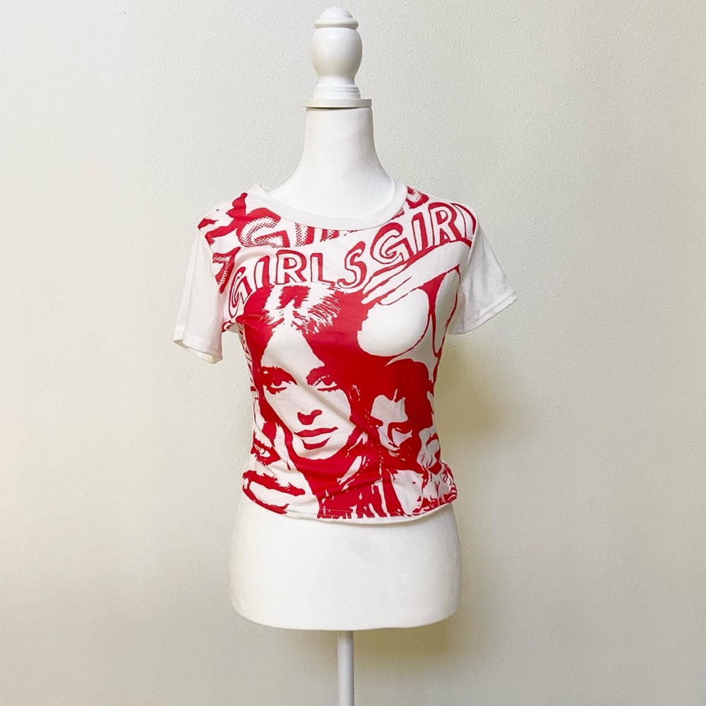 Girls girl t shirt. NWOT. Perfect condition.